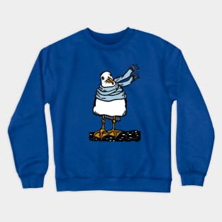 The Bescarfed Seagull Crewneck Sweatshirt